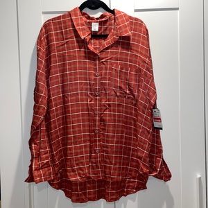 Plaid Button Up